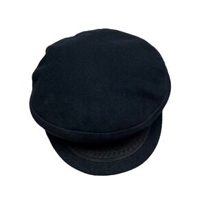 Young An Greek‎ Fishermans Hat Cap Men's Wool Blend Lined Black Size Large